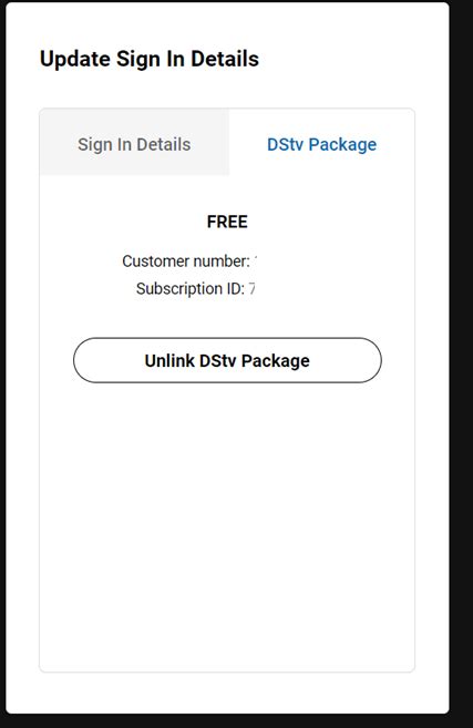 unlink dstv smart card|how to unlink dstv account.